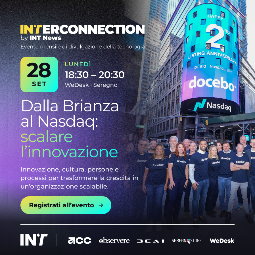 Dalla Brianza al Nasdaq: scalare l’innovazione